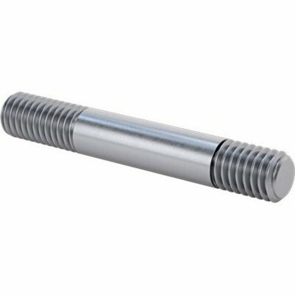 Bsc Preferred Vibration-Resistant Threaded on Both Ends Steel Stud 7/16-14 Thread 3 Long 91563A181